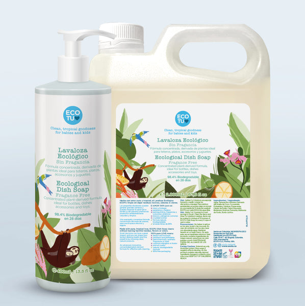 Detergente Ecológico Ropa Bebés – Ecotú: Cuidados naturales para bebés y  niños